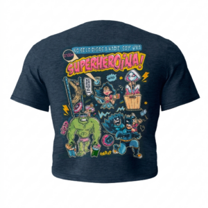 Soy una SuperHeroína Crop Top