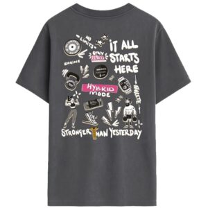 Camiseta Oversize Hybrid Mode X Saquetines